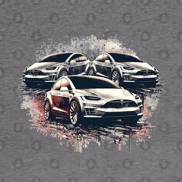 Tesla Model X by Vehicles-Art